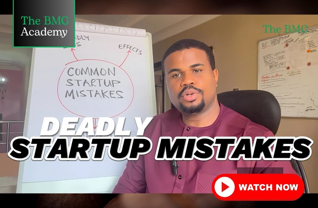 Deadly Startup Mistakes: How To Fix Them Before And After You Start A Business (Course)