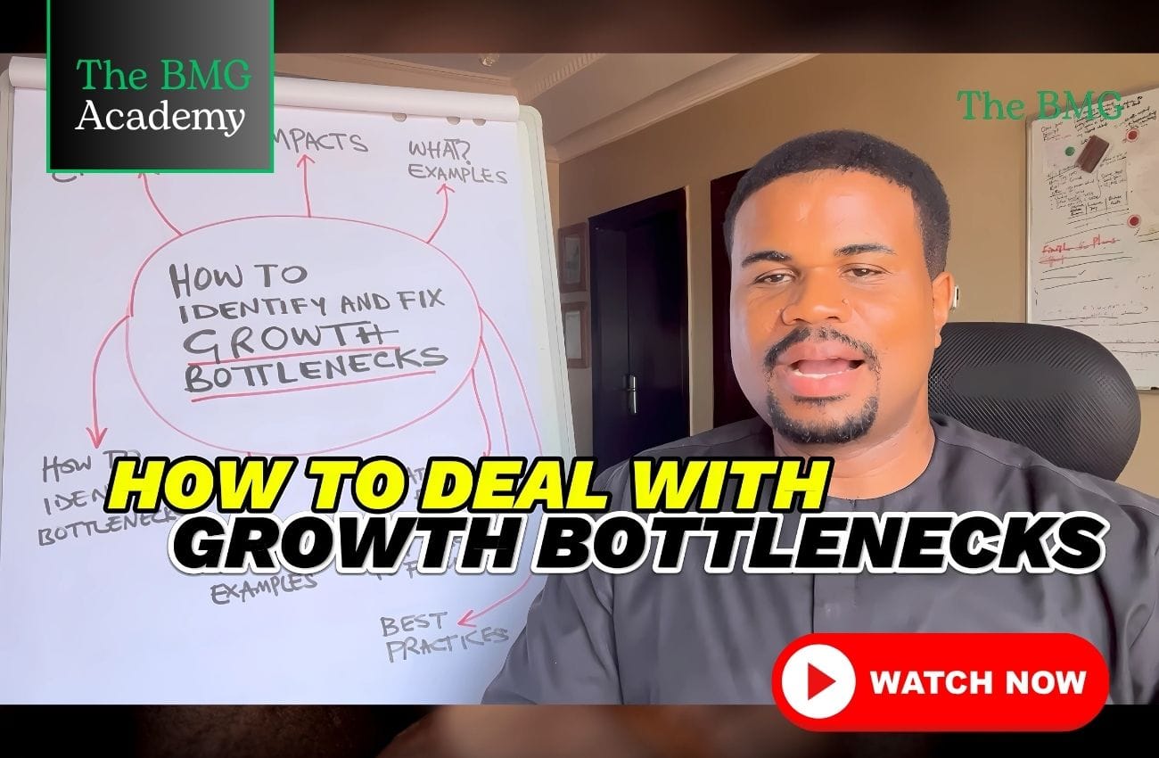 How To Identify & Fix Growth Bottlenecks In Your Business (Course)